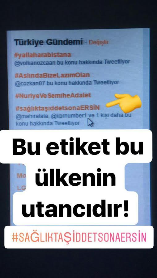 Sağlık Çalışanları #sağlıktaşiddetsonaERSİN ile Türkiye Gündemi’nde!