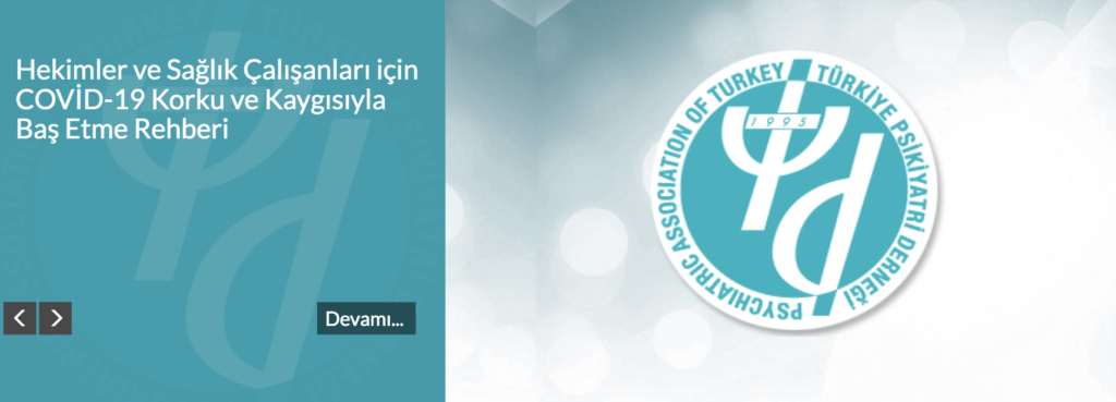 TPD: HEKİMLER VE SAĞLIK ÇALIŞANLARI İÇİN COVİD-19 KORKU VE KAYGISIYLA BAŞ ETME&nbsp;REHBERİ