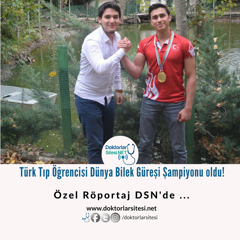 Türk Tıp Öğrencisi Dünya Bilek Güreşi Şampiyonu oldu! Özel&nbsp;Röportaj