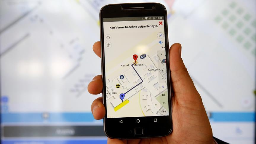 Hastanede yer arama derdi iç navigasyonla&nbsp;bitti