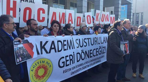 Prof. Dr. Özdemir Aktan’a geçici uğurlama: Akademi&nbsp;susturulamaz