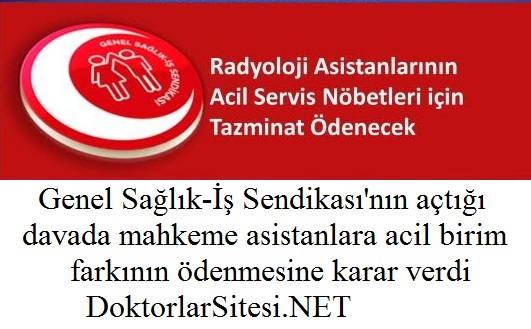 Mahkeme asistanlara acil birim farkının ödenmesine karar&nbsp;verdi