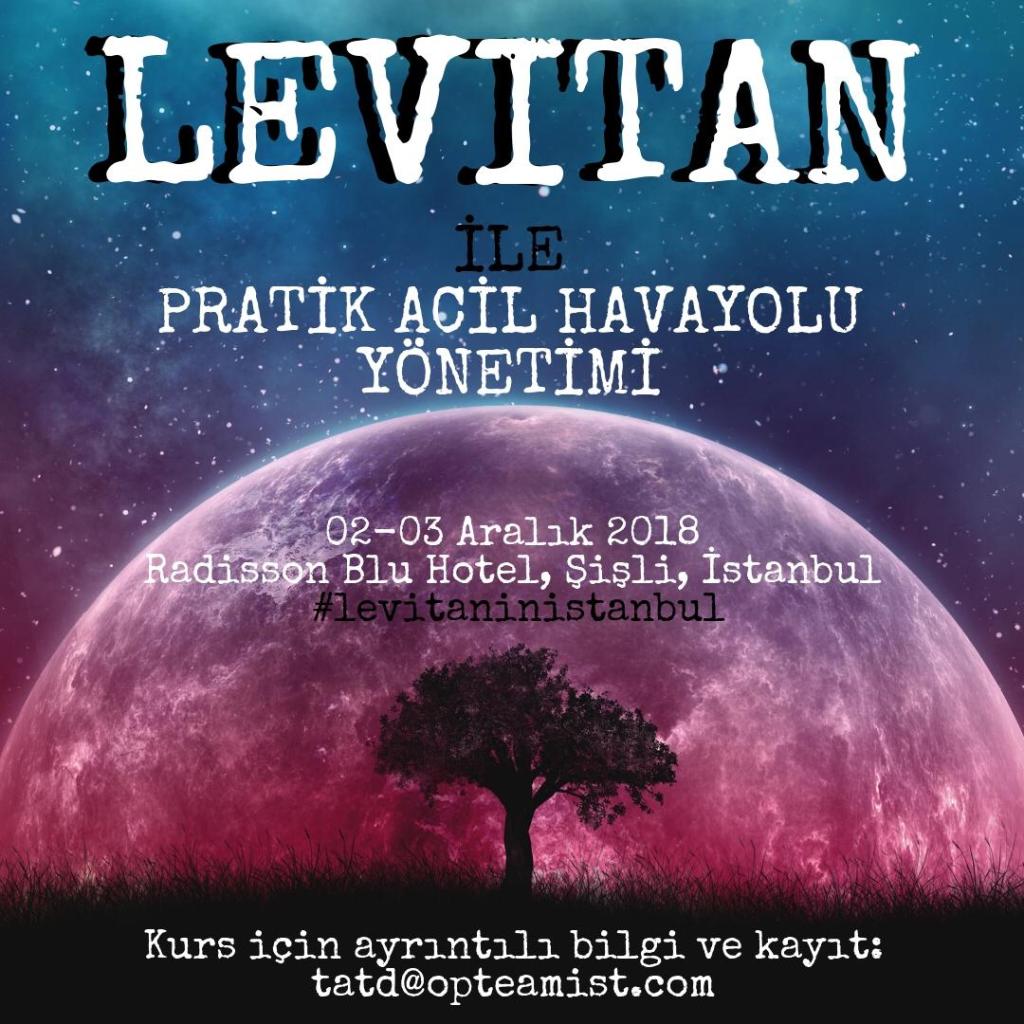 Richard Levitan ile “Pratik Acil Havayolu Yönetimi”&nbsp;Kursu