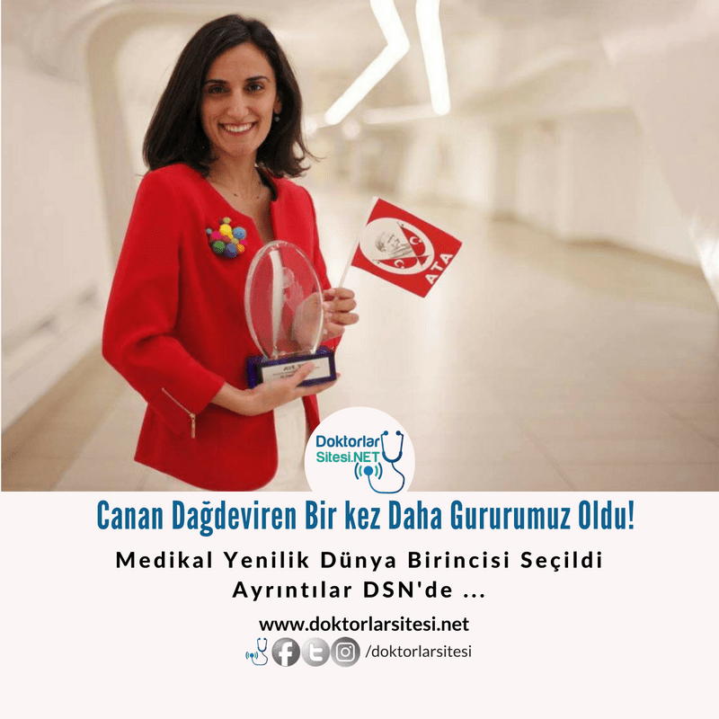 Türk Bilim Kadını Canan Dağdeviren’e Dünya Birincisi&nbsp;Ödülü!