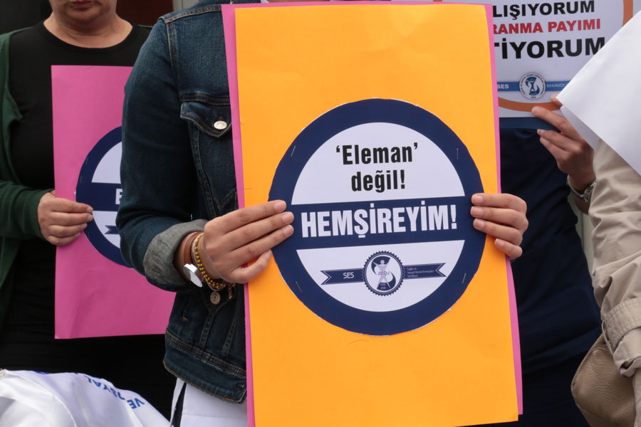 Hemşireler, Dünya Hemşireler Günü’nde Taleplerini&nbsp;Sıraladı