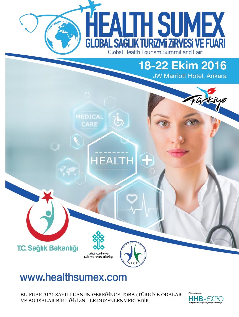 Global Sağlık Turizmi Zirvesi ve Fuarı (Health Sumex) Ekim Ayında Türkiye’de!