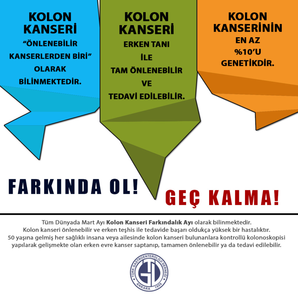 Kolon Kanseri Farkındalık Ayı: Her 100 kişiden 5’i kolon kanseri riski&nbsp;taşımaktadır!