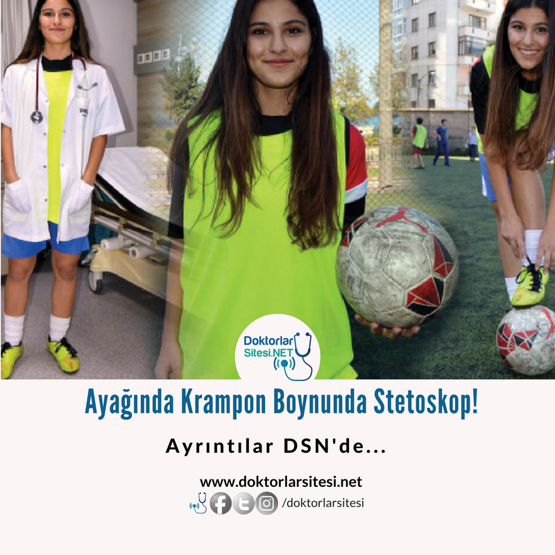 Ayağında Krampon Boynunda&nbsp;Stetoskop!