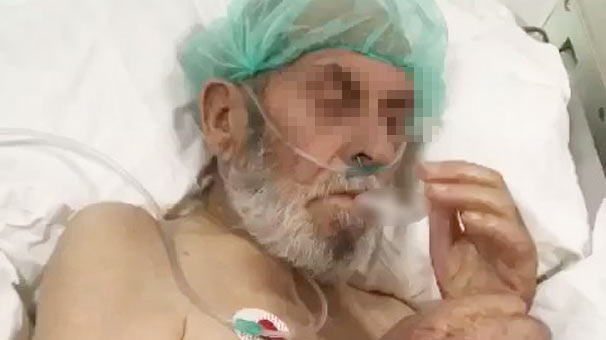 Adapazarı’nda yoğun bakım hastasına sigara verme görüntüleri olay&nbsp;yarattı